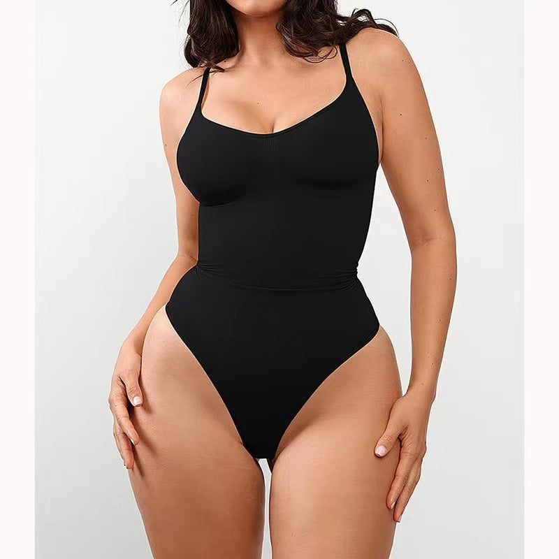 Large size buttocks lifting seamless shapewear, backless thong, jumpsuit, bodysuit